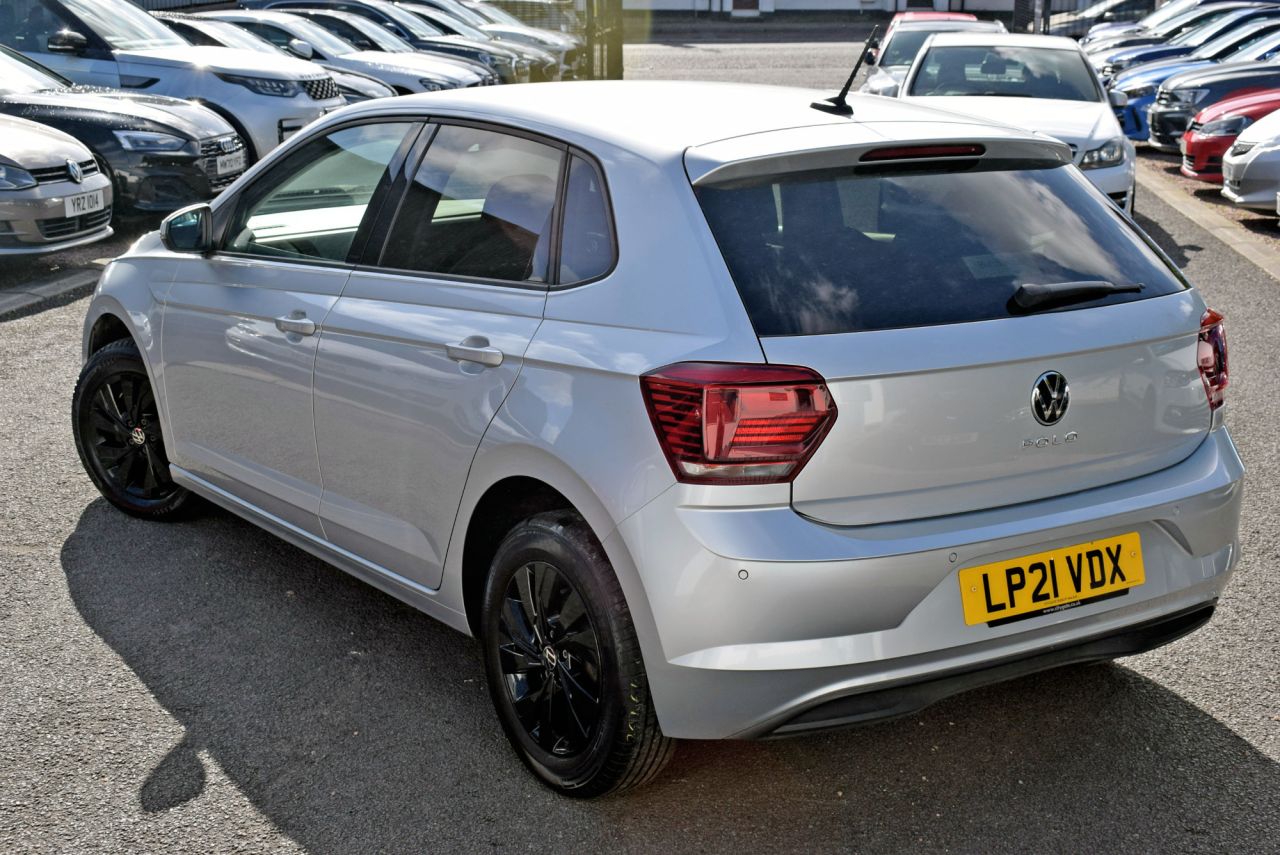 2021 VOLKSWAGEN POLO 1.0 TSI Match Hatchback 5dr Petrol DSG Euro 6 (s/s) (95 ps) 1 Owner, Automa - vehicle photo 8 for sale on PureCar