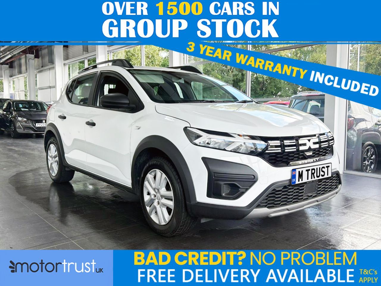 DACIA SANDERO STEPWAY 1.0 TCe Essential Hatchback 5dr Petrol Manual Euro 6 (s/s) (90 ps) F/S/H! 1 OWNER! - Image 1