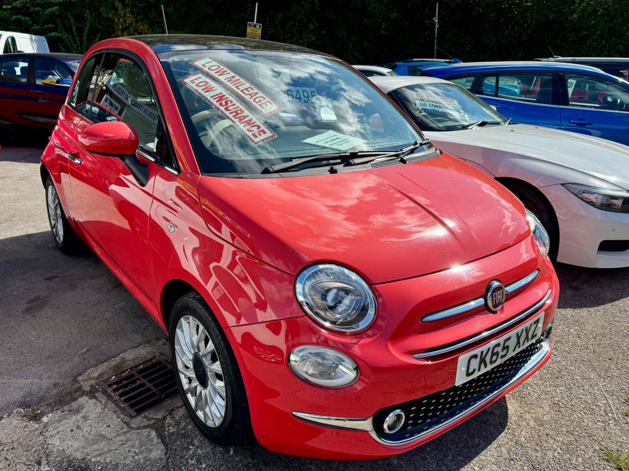 2015 65 FIAT 500 1.2 Lounge Hatchback 3dr Petrol Manual Euro 6 (s/s) (69 bhp) ** PETROL........LOW MILEAGE ONLY COVERED 45 935 MILES ....