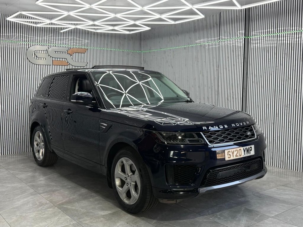 Blue 2020 Land Rover Range Rover Sport SUV/Crossover All-wheel drive Automatic