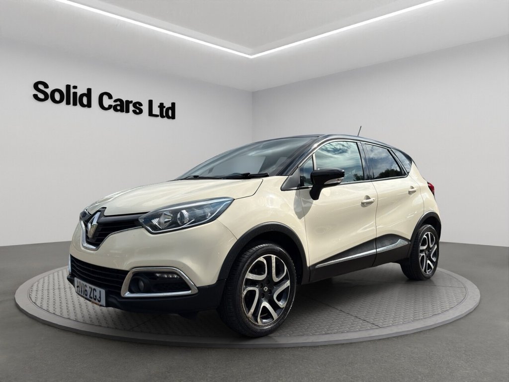 White 2016 Renault Captur Hatchback Front-wheel drive Manual
