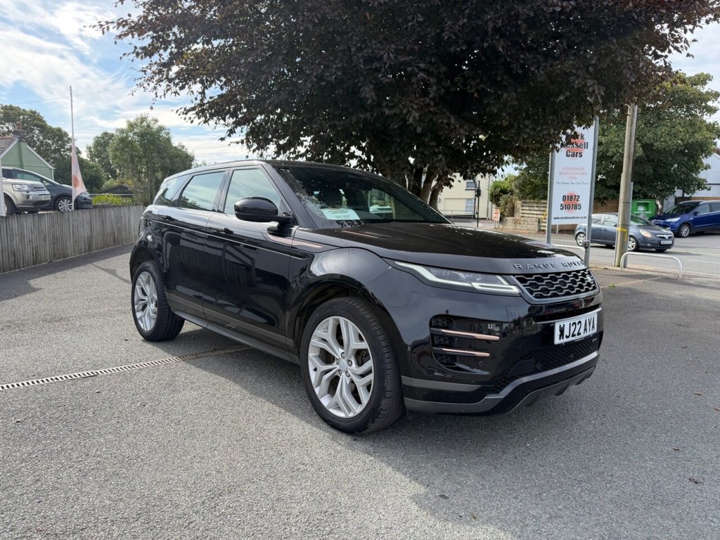 Black 2022 Land Rover Range Rover Evoque SUV/Crossover All-wheel drive Automatic