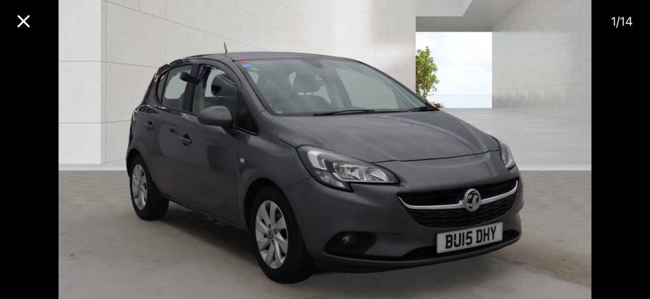 2015 15 VAUXHALL CORSA 1.4i ecoTEC Design Hatchback 5dr Petrol Manual Euro 6 (90 ps)