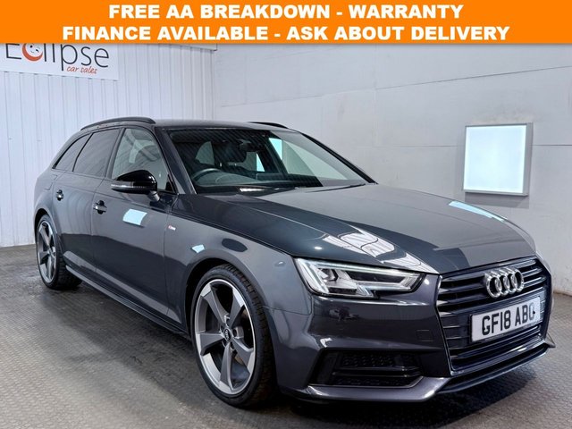 2018 AUDI A4 AVANT 2018 2.0 TFSI BLACK EDITION ESTATE 5DR PETROL S TRONIC EURO... photo