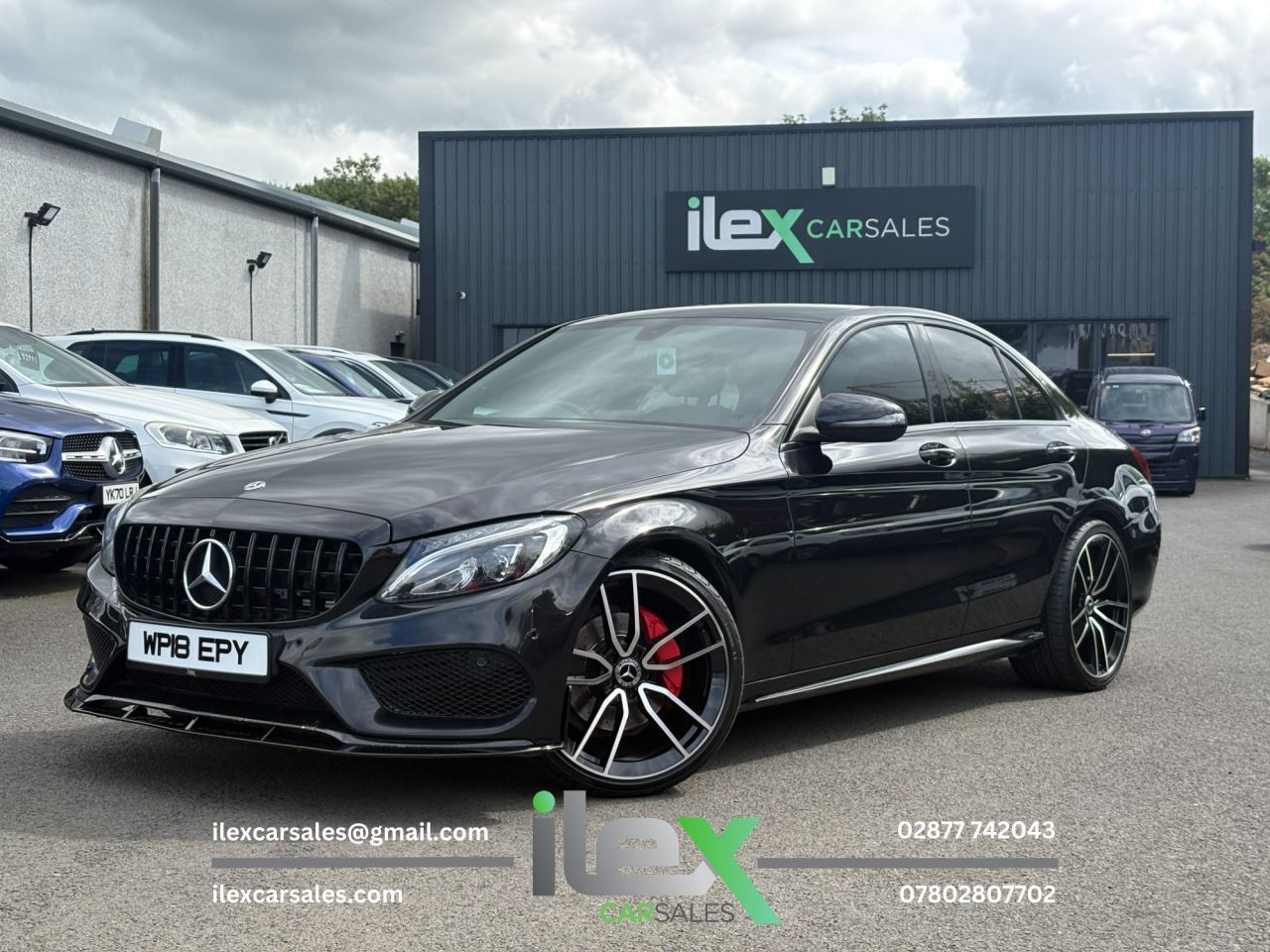 2018 MERCEDES C CLASS 2.1 C220d AMG Line Saloon 4dr Diesel G-Tronic+ Euro 6 (s/s) (170 ps) 168PS - vehicle photo 3 for sale on PureCar