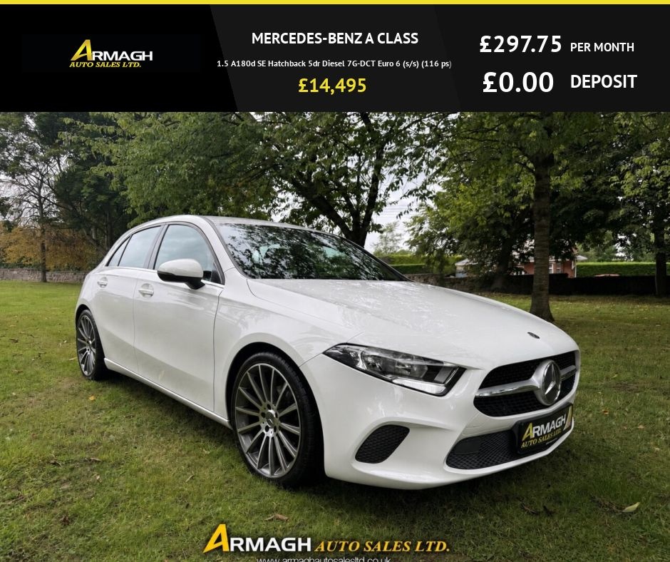 2018 MERCEDES A CLASS 1.5 A180d SE Hatchback 5dr Diesel 7G-DCT Euro 6 (s/s) (116 ps) - vehicle photo 26 for sale on PureCar