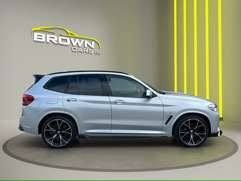 2019 BMW X3 2019 BMW X3 xDrive20d M Sport Auto Finished in Silver | 93000 Miles Key Details: 2.0 Diesel Automatic xDrive Four Wheel Drive M Sport Styling Package Full Body Kit LED Headlights Front & Rear Parking Sensors Cruise Control Dual Zone Climate Control Multifunction Steering Wheel Privacy Glass Spec Includes: Full Leather Interior Heated Front Seats Satellite Navigation Digital Cockpit Bluetooth Connectivity DAB Radio Automatic Lights & Wipers Electric Tailgate USB Connectivity ISOFIX Child Seat Points Alloy Wheels Optional Extra £18995 Finance Available Part Exchange Welcome Fully Prepped & Serviced Brown Cars Ltd, Greenbank Service Station, Warrenpoint Road, Newry Alan: 07511 310707 / 07907 561671 - vehicle photo 4 for sale on PureCar