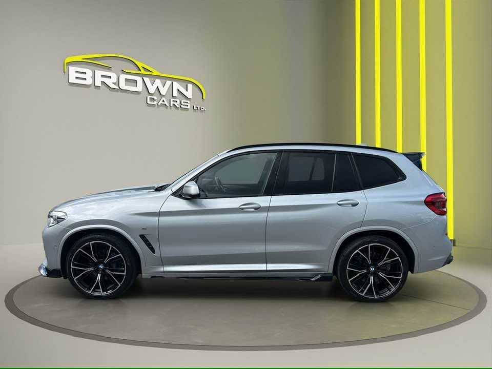 2019 BMW X3 2019 BMW X3 xDrive20d M Sport Auto Finished in Silver | 93000 Miles Key Details: 2.0 Diesel Automatic xDrive Four Wheel Drive M Sport Styling Package Full Body Kit LED Headlights Front & Rear Parking Sensors Cruise Control Dual Zone Climate Control Multifunction Steering Wheel Privacy Glass Spec Includes: Full Leather Interior Heated Front Seats Satellite Navigation Digital Cockpit Bluetooth Connectivity DAB Radio Automatic Lights & Wipers Electric Tailgate USB Connectivity ISOFIX Child Seat Points Alloy Wheels Optional Extra £18995 Finance Available Part Exchange Welcome Fully Prepped & Serviced Brown Cars Ltd, Greenbank Service Station, Warrenpoint Road, Newry Alan: 07511 310707 / 07907 561671 - vehicle photo 8 for sale on PureCar