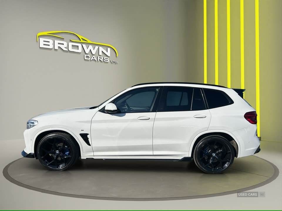 2018 BMW X3 LOW MILES ****Full Body kit****Finance Available 2018 BMW X3 xDrive20d M Sport Auto . ****Finance Available . White With Black with leather interior. 46000 miles Full Body kit Reversing camera Satellite navigation Heated front seats Front & rear parking sensors Cruise control LED headlights & rear lights Rear privacy glass Alloy wheels optional extra Immaculate condition throughout. £22995 Finance available | Low deposit options Reg: YJ68XAV Alan - 07511 310707 / 07907 561671 Message now to arrange a viewing or for more info . . - vehicle photo 8 for sale on PureCar