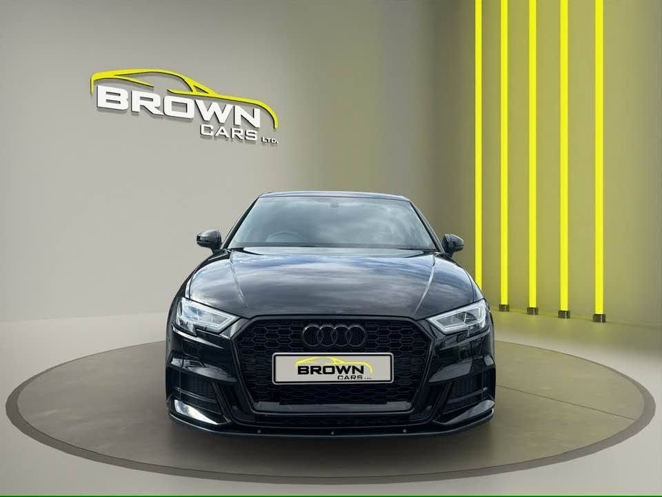 2019 AUDI A3 1.0 TFSI 30 Black Edition Sportback 5dr Petrol Manual Euro 6 (s/s) (116 ps) - vehicle photo 2 for sale on PureCar