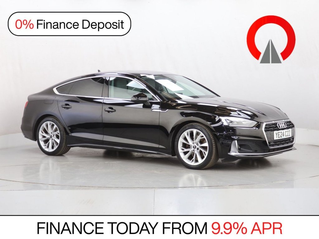 Black 2024 Audi A5 Hatchback Front-wheel drive Automatic