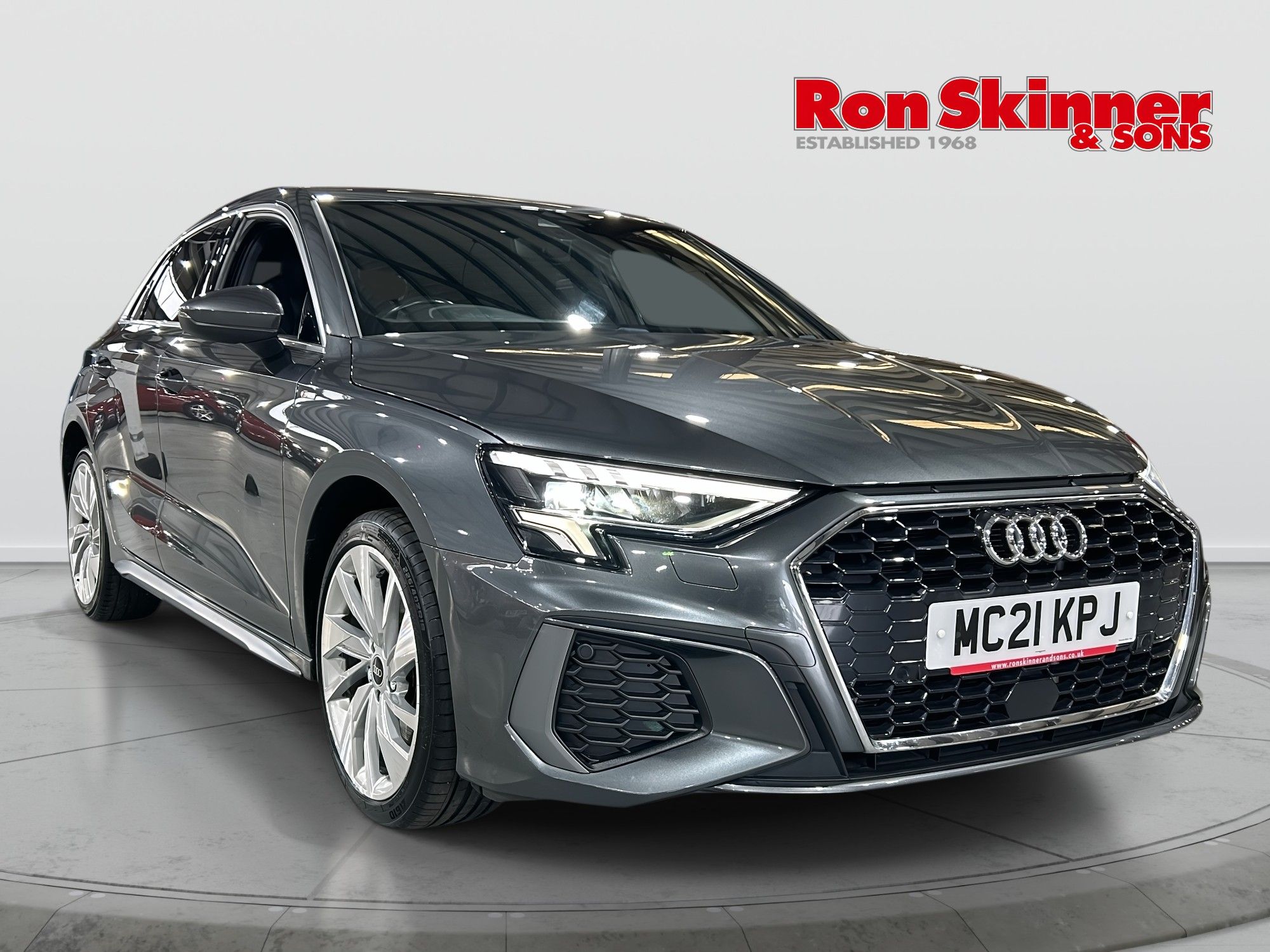 2021 Audi A3 exterior view