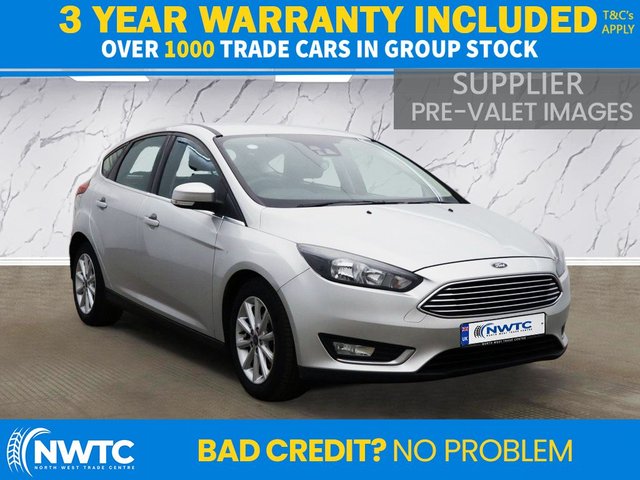 2017 FORD FOCUS 1.0T ECOBOOST TITANIUM HATCHBACK 5DR PETROL MANUAL EURO 6 S S 125... photo