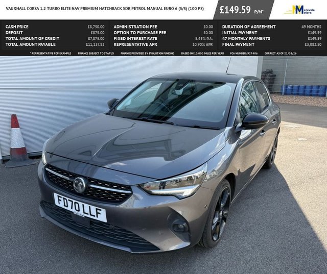 2020 Vauxhall Corsa