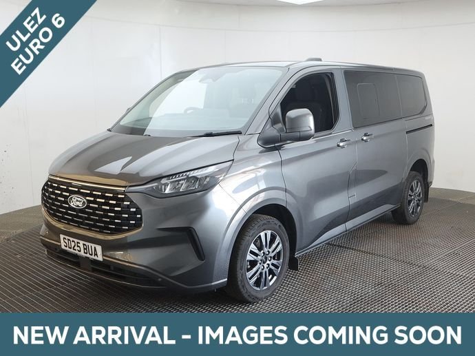 Grey 2025 Ford Tourneo Custom Van Front-wheel drive Automatic