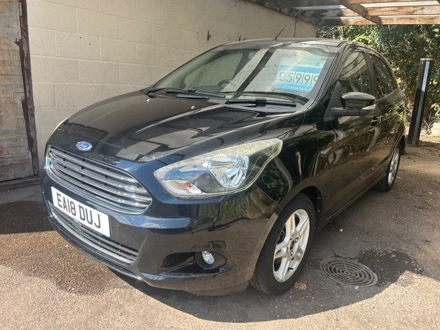 2018 FORD KA 1.2 TI VCT ZETEC HATCHBACK 5DR PETROL MANUAL EURO 6 85 PS... photo