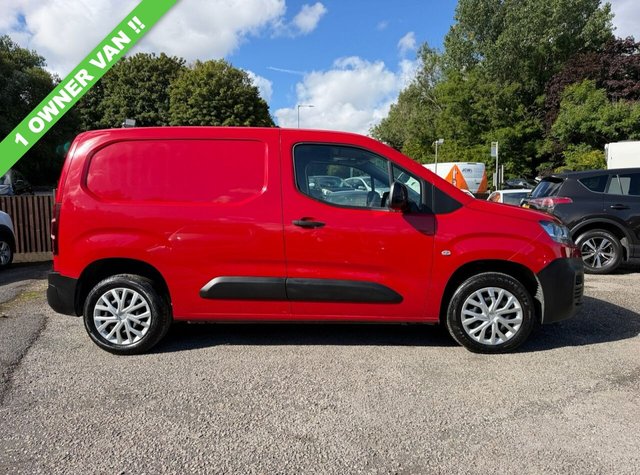 2022 CITROEN BERLINGO 1.5 BLUEHDI 1000 ENTERPRISE M PRO PANEL VAN 5DR DIESEL MANUAL SWB... photo