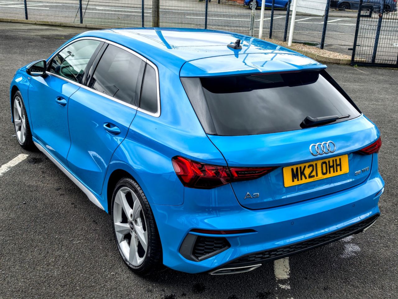 2021 AUDI A3 1.5 TFSI 35 S line Sportback 5dr Petrol Manual Euro 6 (s/s) (150 ps) - vehicle photo 13 for sale on PureCar