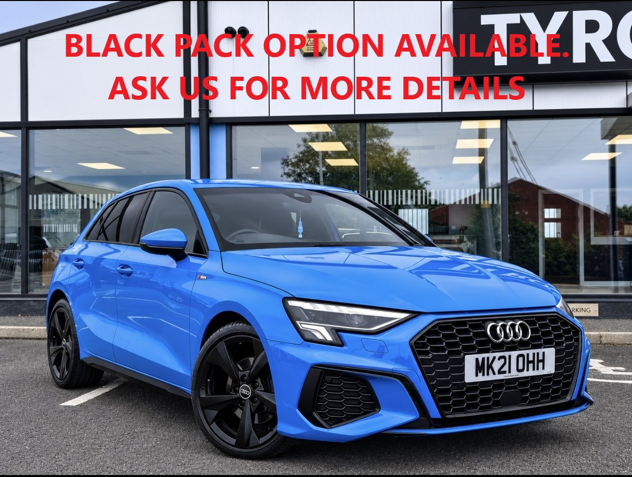 2021 AUDI A3 1.5 TFSI 35 S line Sportback 5dr Petrol Manual Euro 6 (s/s) (150 ps) - vehicle photo 2 for sale on PureCar