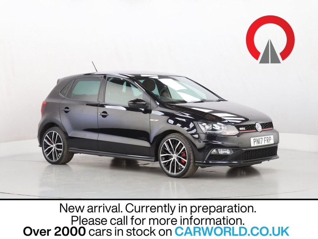 Black 2017 Volkswagen Polo Hatchback Front-wheel drive Automatic