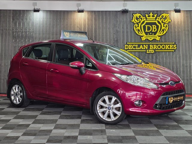 2009 FORD FIESTA 1.4 ZETEC 5DR 2009 48,983 MANUAL 1.4 CC TBC KWH RED PETROL... photo