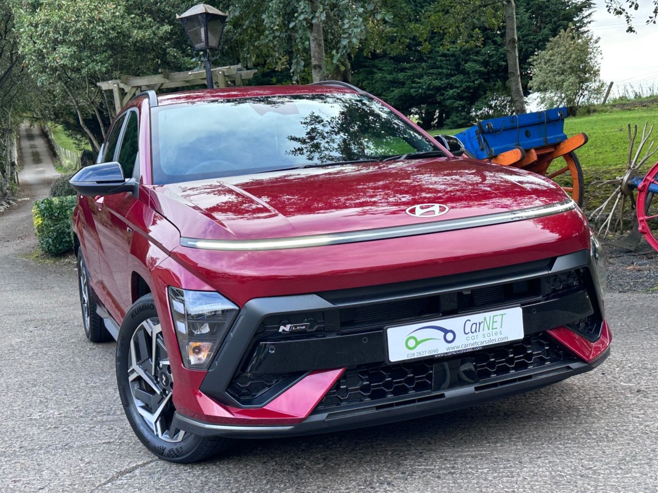 2024 HYUNDAI KONA 1.6 h-GDi N Line SUV 5dr Petrol Hybrid DCT Euro 6 (s/s) (129 ps) - vehicle photo 8 for sale on PureCar