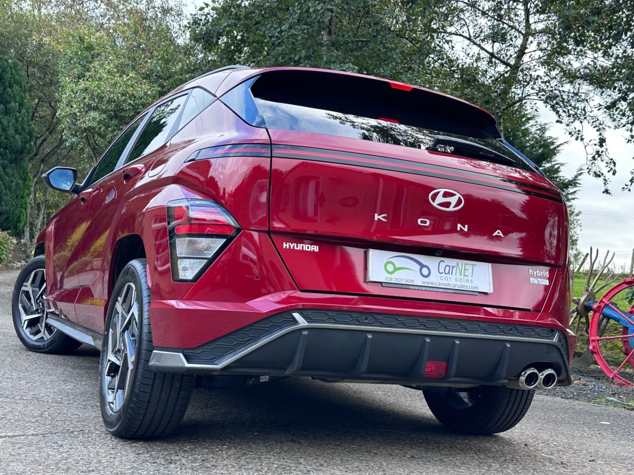 2024 HYUNDAI KONA 1.6 h-GDi N Line SUV 5dr Petrol Hybrid DCT Euro 6 (s/s) (129 ps) - vehicle photo 28 for sale on PureCar