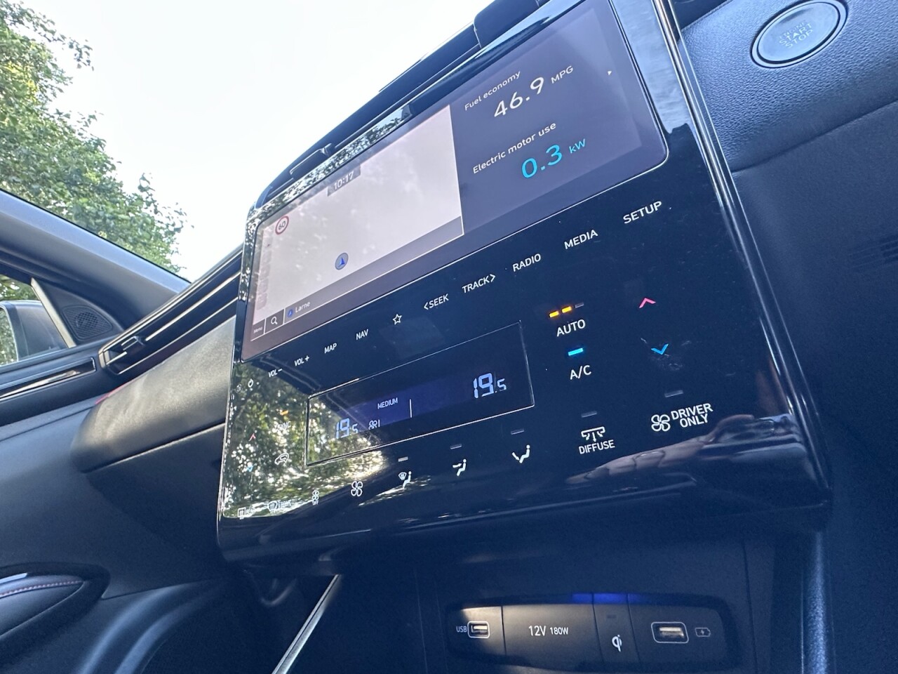 2022 HYUNDAI TUCSON 1.6 h T-GDi N Line SUV 5dr Petrol Hybrid Auto Euro 6 (s/s) (230 ps) - vehicle photo 14 for sale on PureCar