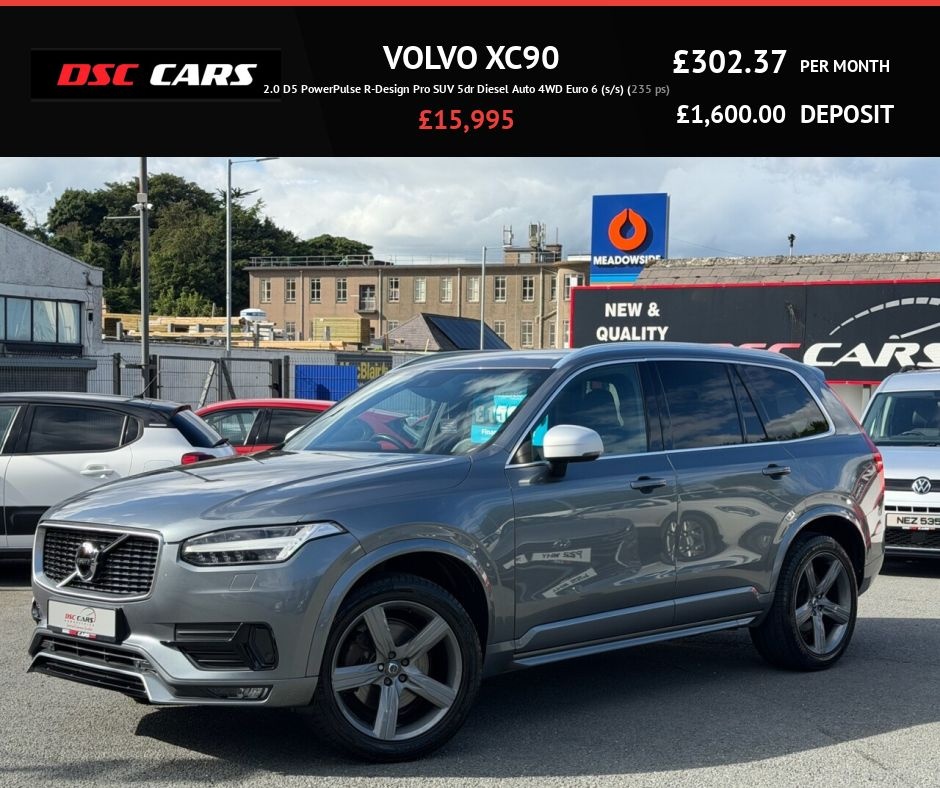 2017 VOLVO XC90 2.0 D5 PowerPulse R-Design Pro SUV 5dr Diesel Auto 4WD Euro 6 (s/s) (235 ps - vehicle photo 29 for sale on PureCar