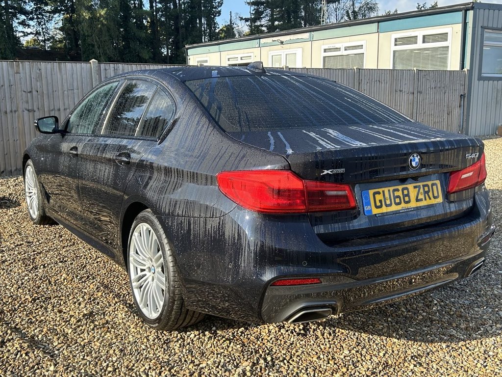 2018 BMW 5 Series exterior view
