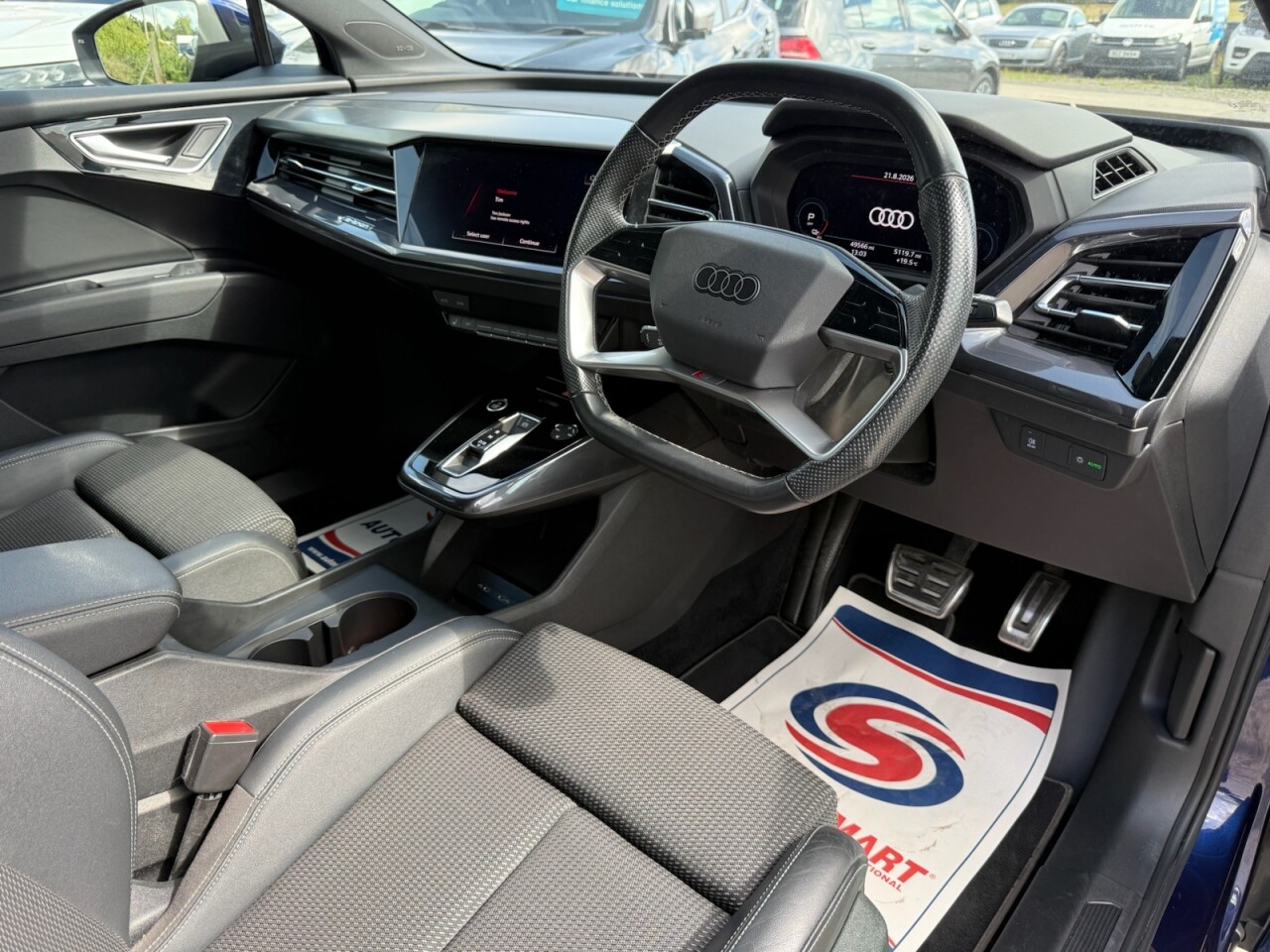 2022 AUDI Q4 E-TRON 40 S line SUV 5dr Electric Auto 82kWh (204 ps) - vehicle photo 10 for sale on PureCar
