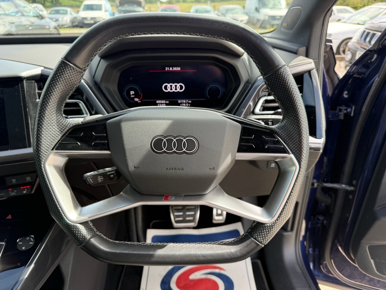 2022 AUDI Q4 E-TRON 40 S line SUV 5dr Electric Auto 82kWh (204 ps) - vehicle photo 14 for sale on PureCar