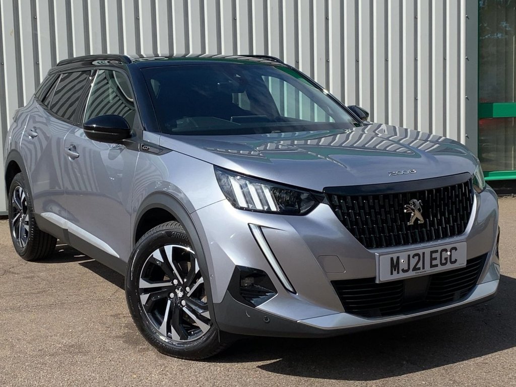 Grey 2021 Peugeot 2008 Estate Front-wheel drive Manual