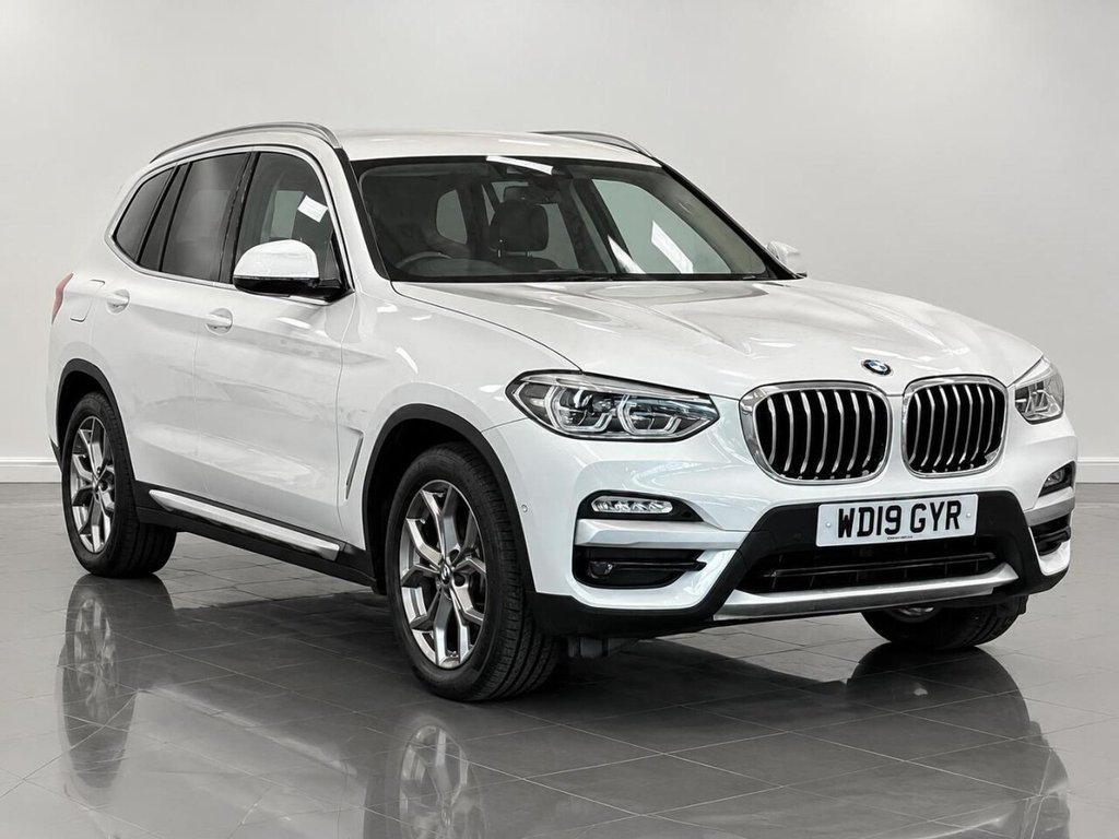 White 2019 BMW X3 SUV/Crossover All-wheel drive Automatic