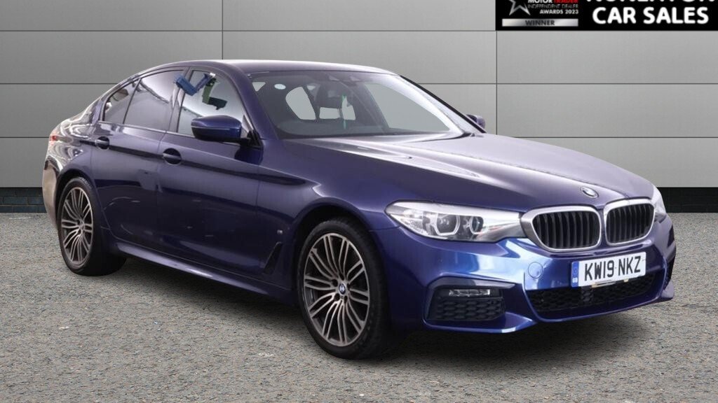 2019 BMW 5 Series exterior view