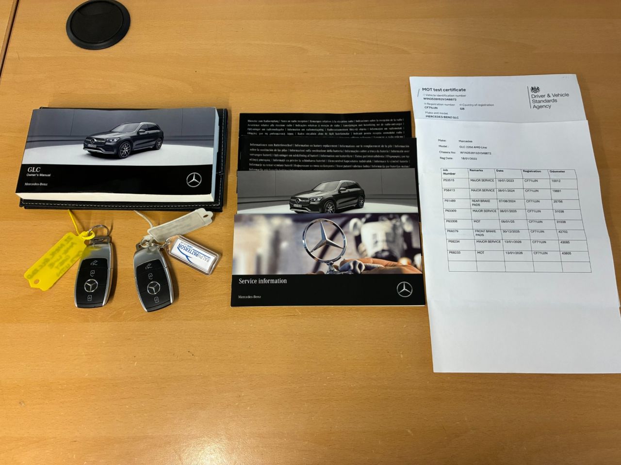 2022 MERCEDES GLC 2.0 GLC220d AMG Line SUV 5dr Diesel G-Tronic+ 4MATIC Euro 6 (s/s) (194 ps) - vehicle photo 50 for sale on PureCar