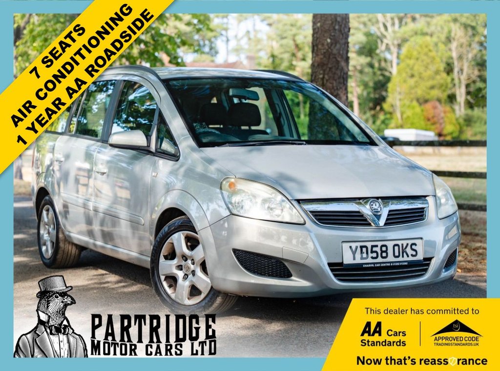 2008 Vauxhall Zafira