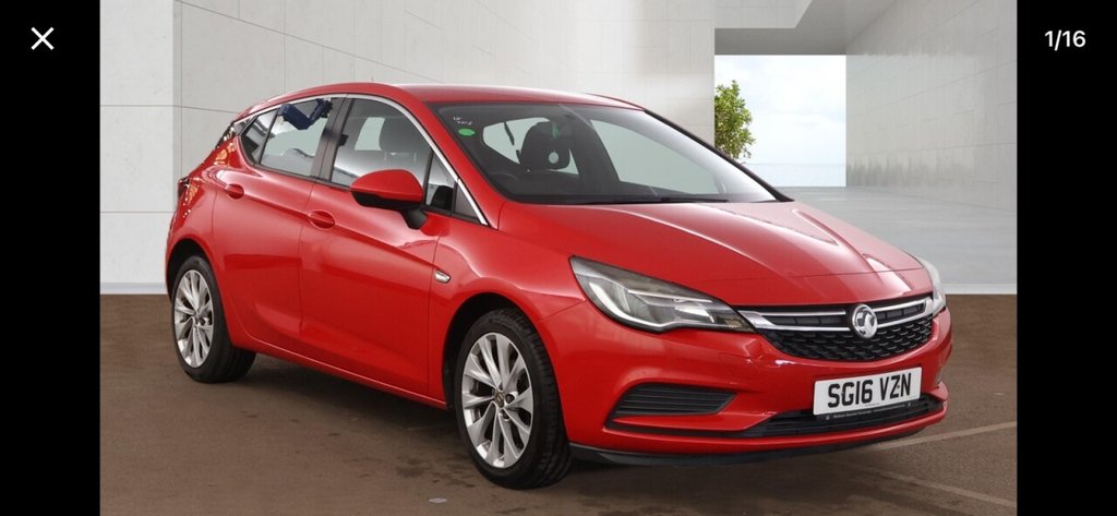 2016 Vauxhall ASTRA