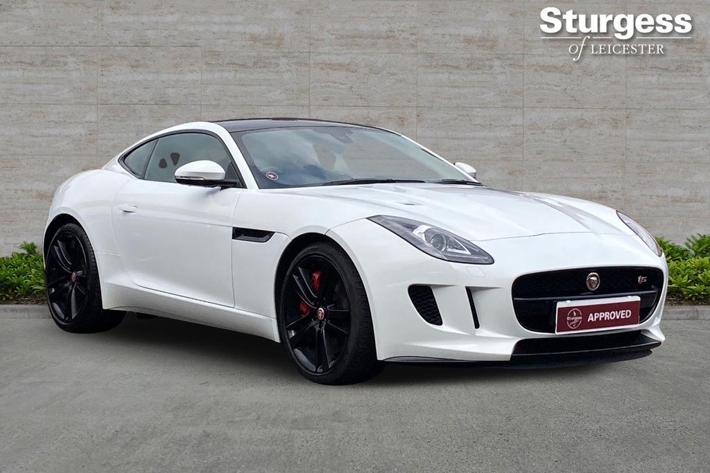 White 2015 Jaguar F-TYPE Coupe All-wheel drive Automatic