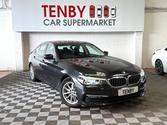 2017 BMW 5 SERIES 2.0 520D SE SALOON 4DR DIESEL AUTO EURO 6 S S 190... photo