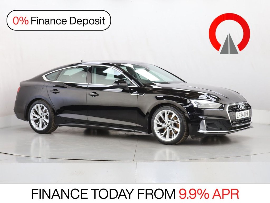 Black 2024 Audi A5 Hatchback Front-wheel drive Automatic