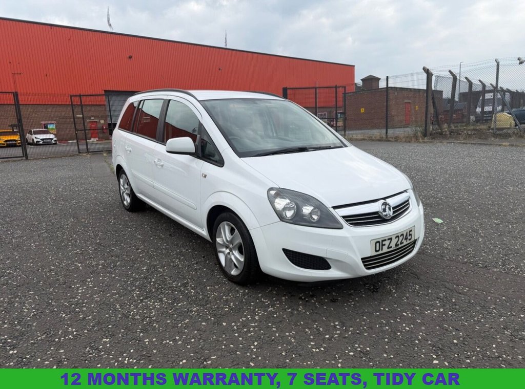 2013 Vauxhall Zafira