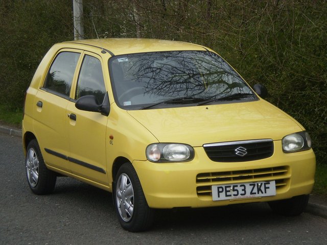 2003 53 Suzuki Alto 1.1 GL 5d 62 BHP