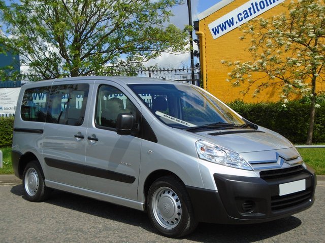 2009 59 Citroen Dispatch  2.0Hdi 9 Seat Minibus Twin Side Doors A/C Low Mileage Free UK Delivery