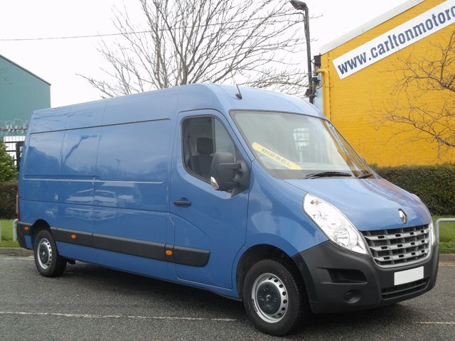 2014 14 Renault Master Master LM35 2.3DCi 125 L3H2 Eco 2 [ Air-Con + Sat-Nav ] LWB M/R Free UK Delivery