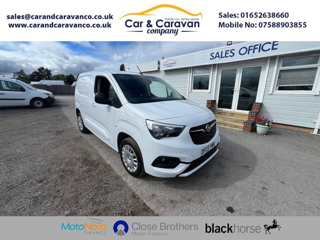  2023 Vauxhall Combo Cargo 2300 1.5 Turbo D 100ps H1 Pro Van   