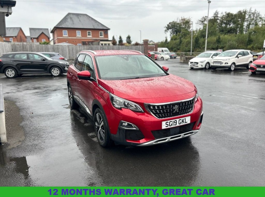 2019 Peugeot 3008 1.5 BlueHDi Allure SUV 5dr Diesel Manual Euro 6 (s/s) (130 ps)