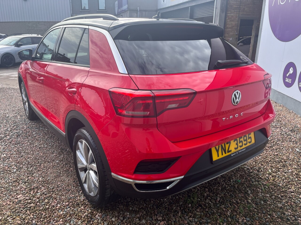 2019 VOLKSWAGEN T-ROC 1.5 TSI GPF EVO Design SUV 5dr Petrol Manual Euro 6 (s/s) (150 ps) - vehicle photo 3 for sale on PureCar