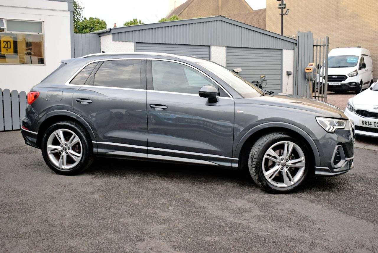 2020 AUDI Q3 2.0 TDI 35 S line SUV 5dr Diesel S Tronic Euro 6 (s/s) (150 ps) S-Line, Aut - vehicle photo 3 for sale on PureCar