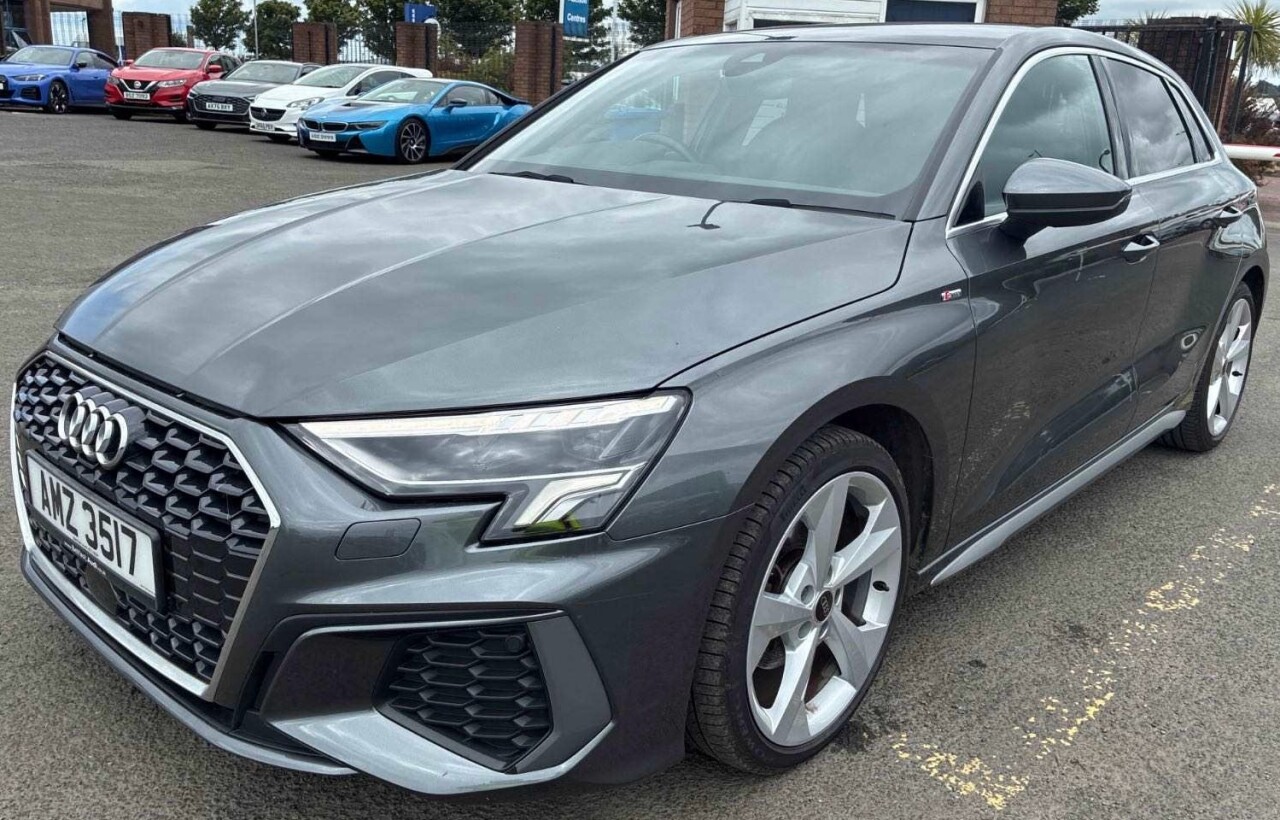 2023 AUDI A3 1.5 TFSI 35 S line Sportback 5dr Petrol Manual Euro 6 (s/s) (150 ps) - vehicle photo 2 for sale on PureCar